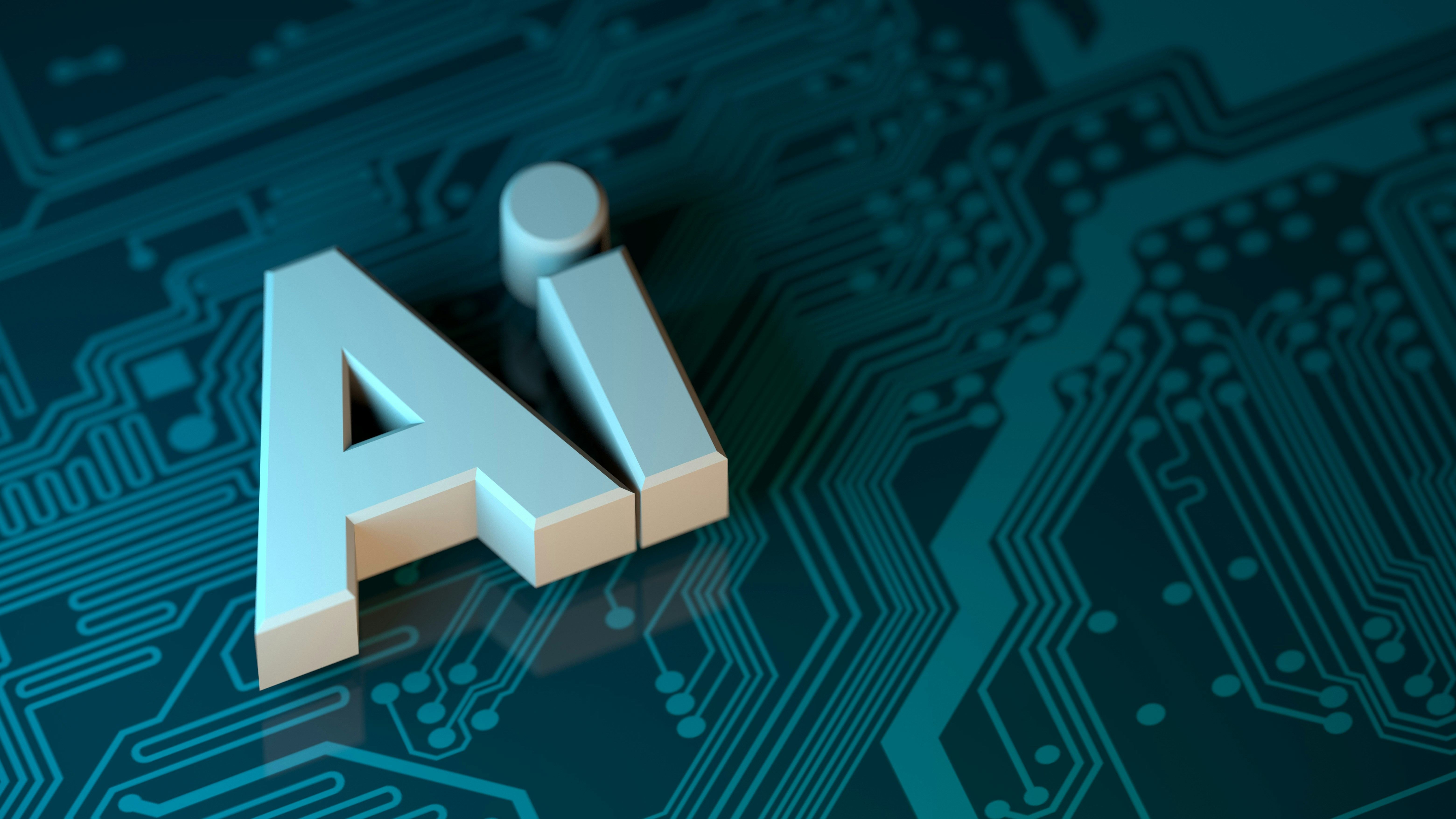 Illustration of an AI environment used to support business reflection.